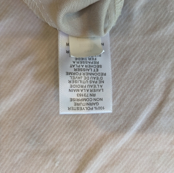 Source Unknown Cream and Gold High Low Dress - Picture 3 of 6